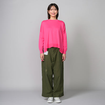 サイドテーププルオーバーニット