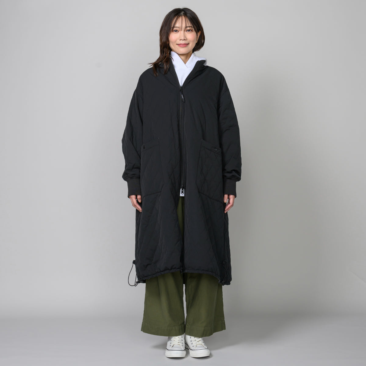 キルトリバーシブルコート