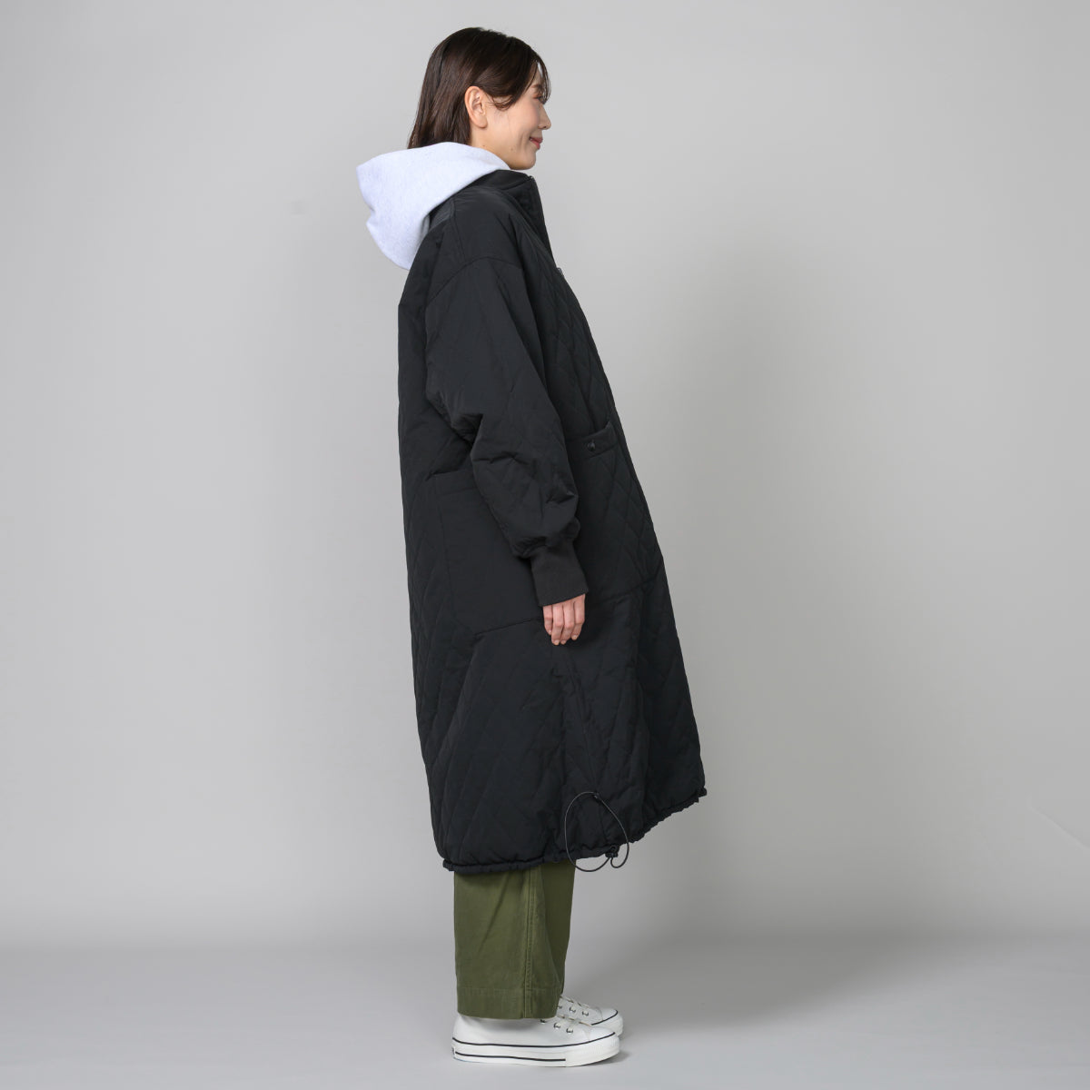 キルトリバーシブルコート