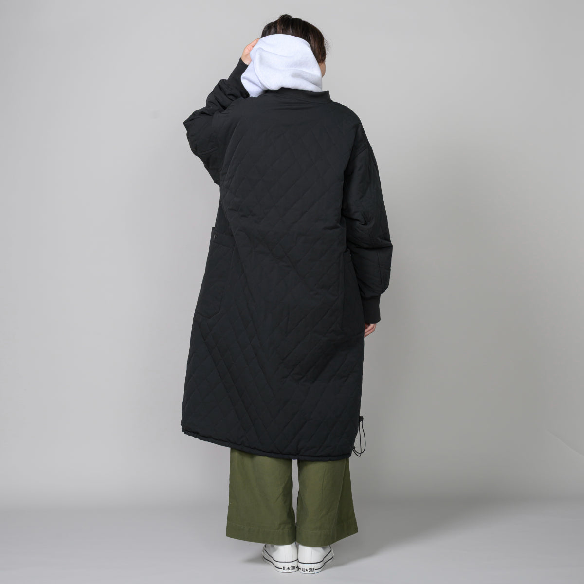 キルトリバーシブルコート