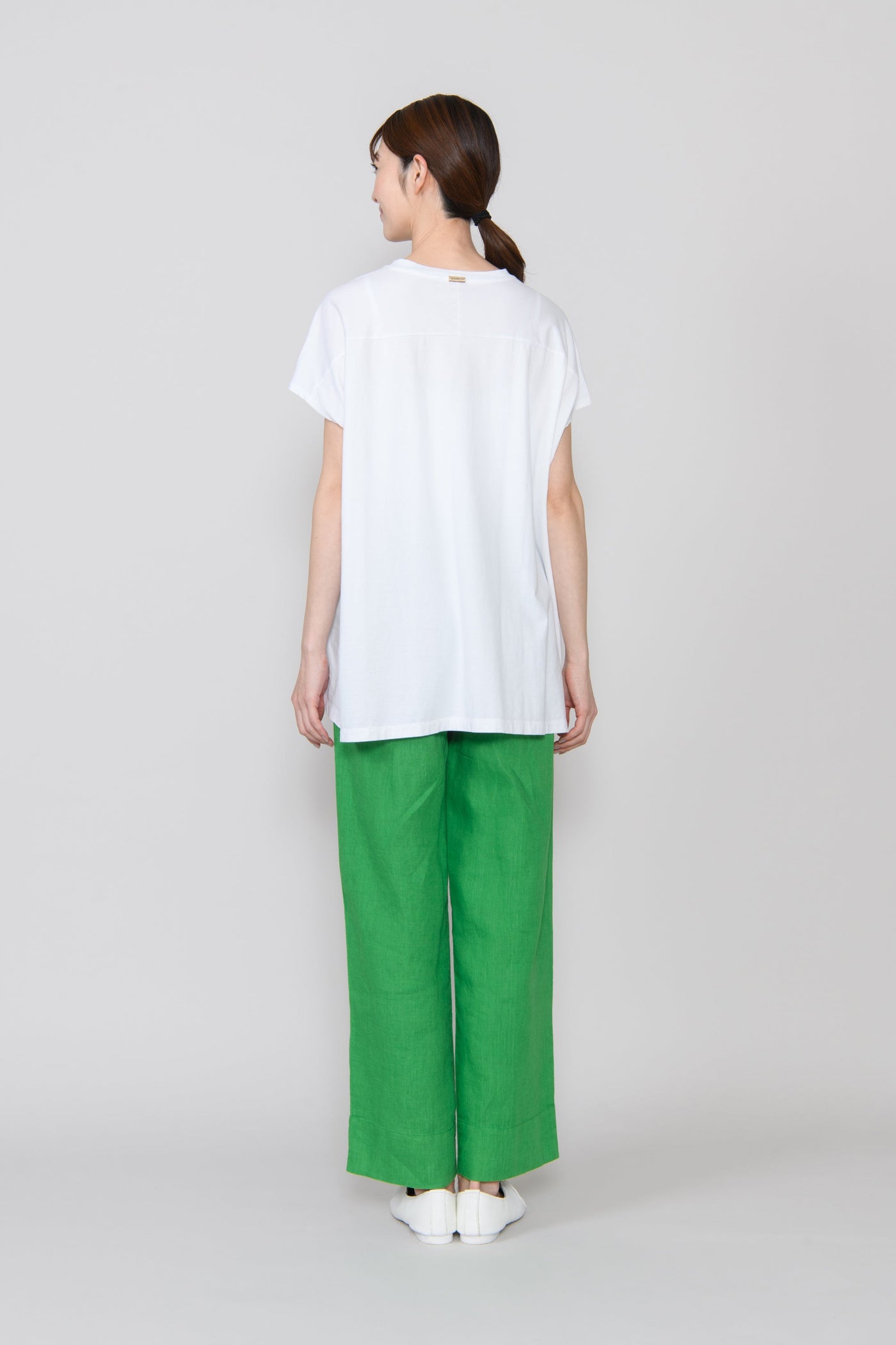 フレンチスリーブロゴTシャツ