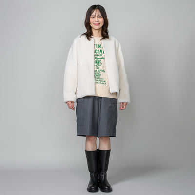 リバーシブルフェイクムートン