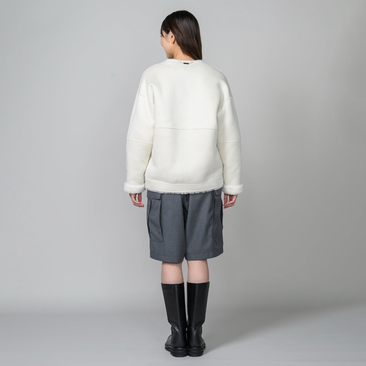 リバーシブルフェイクムートン