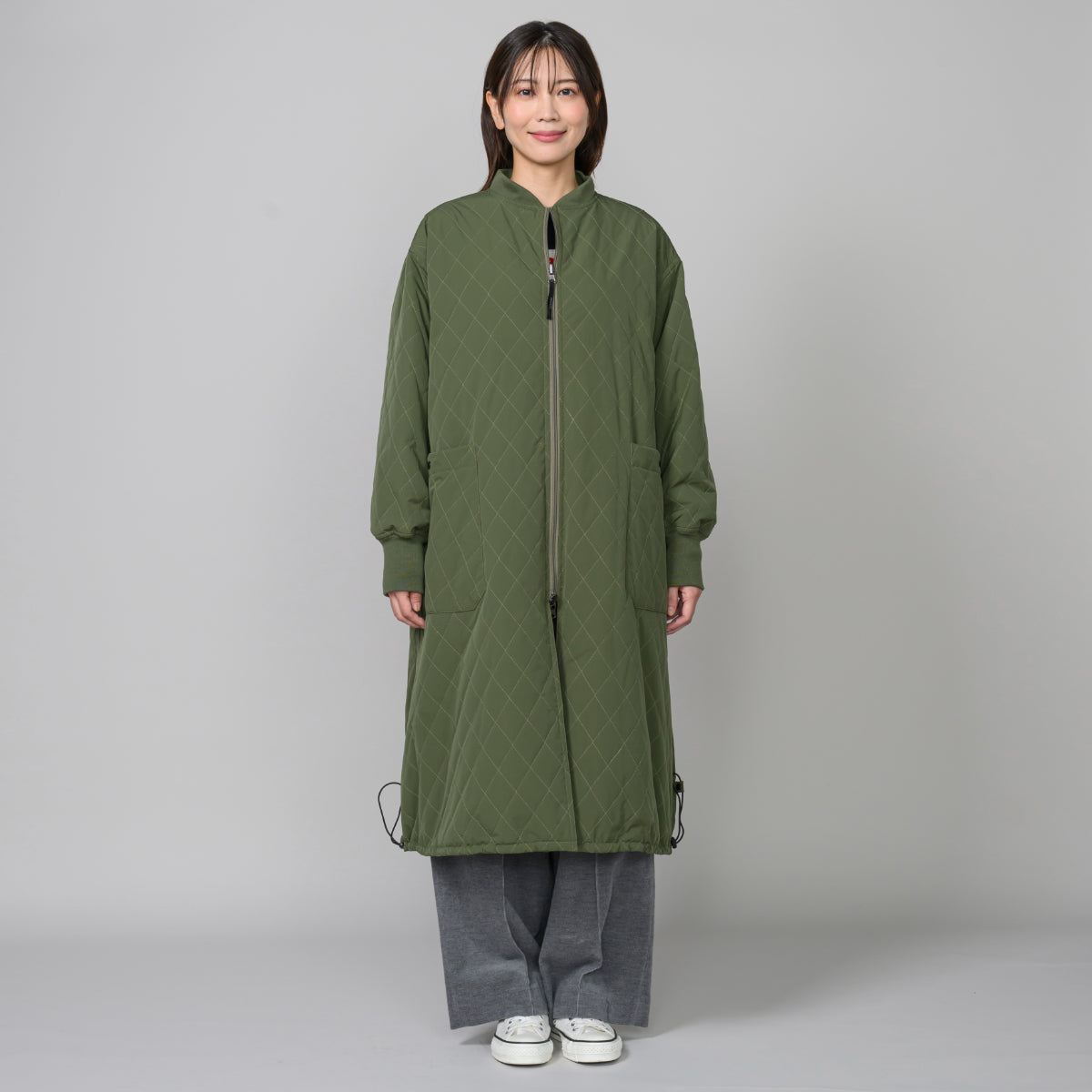 キルトリバーシブルコート