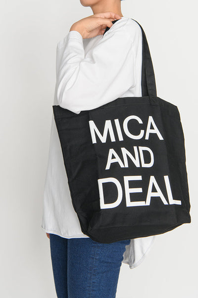 MICA&DEAL
  ロゴトートバッグ