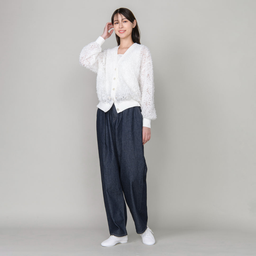 【新品】Rirandture ラメカーデアンサンブル　ブラック 新品】Rirandture ラメカーデアンサンブル ブラック