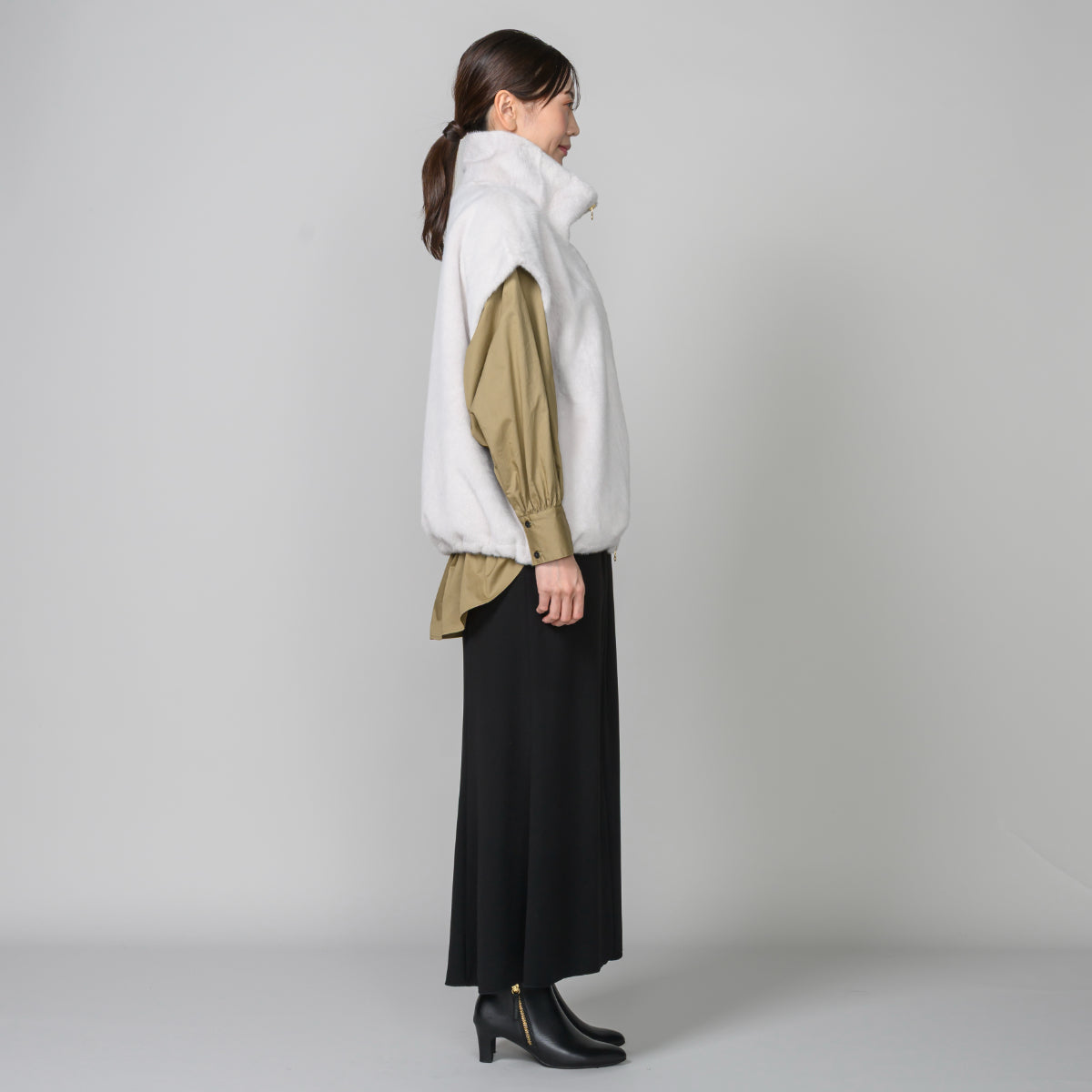 スタンドカラーファージレ