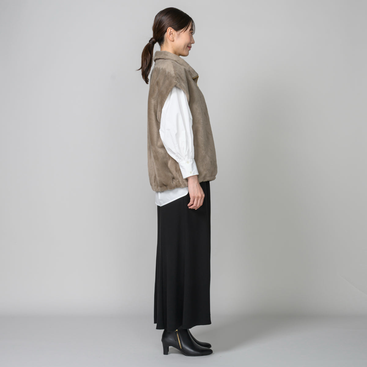 スタンドカラーファージレ