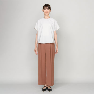 背面切替プルオーバーブラウス