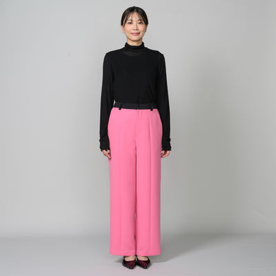 ベルト部分バイカラーパンツ