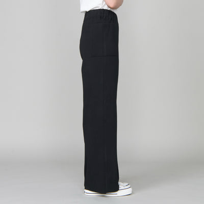 リブニットパンツ