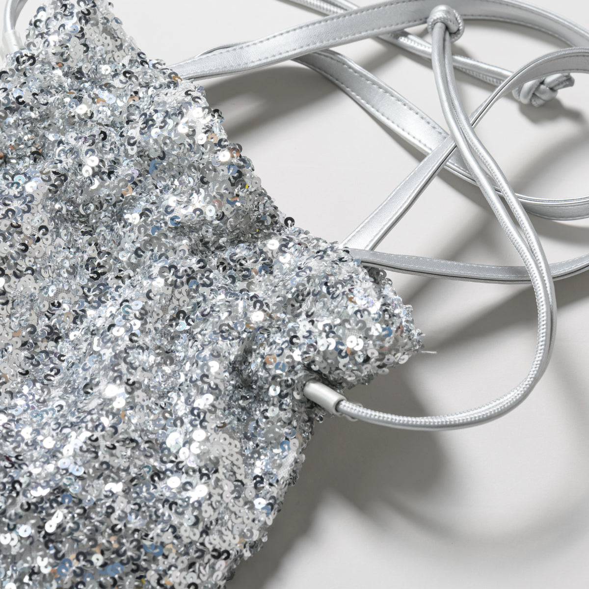 スパンコール巾着トートバッグ(A4対応)