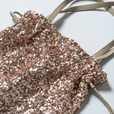 スパンコール巾着トートバッグ(A4対応)