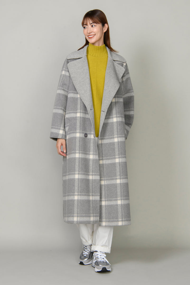 リバーシブルチェックコート – rimorso - リモルソ オンラインストア -