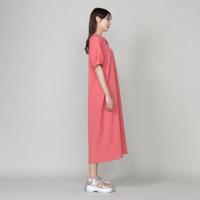 5分袖バルーンワンピース